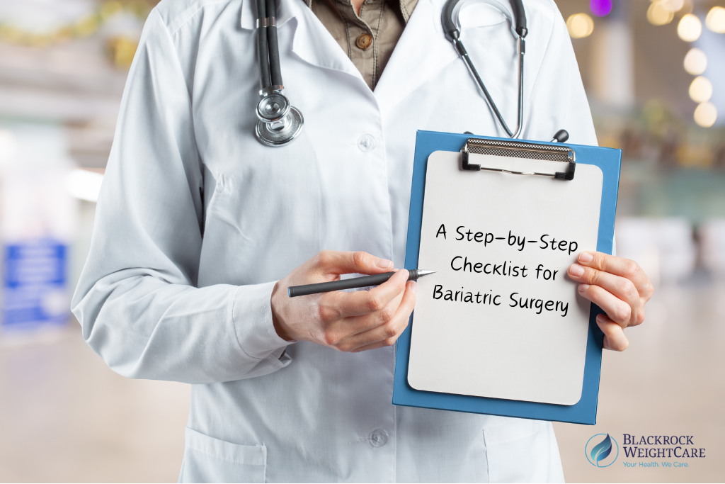 Checklist to prepare for Bariatric Surgery